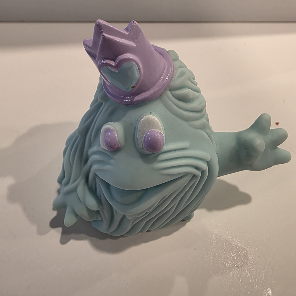 Vintage 1980s My Little Pony Bushwoolie Princess Tiffany Blue Figure Hasbro